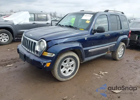 2006 Jeep Liberty Limited Edition из США, поврежденный, VIN 1J4GL58K16W163653